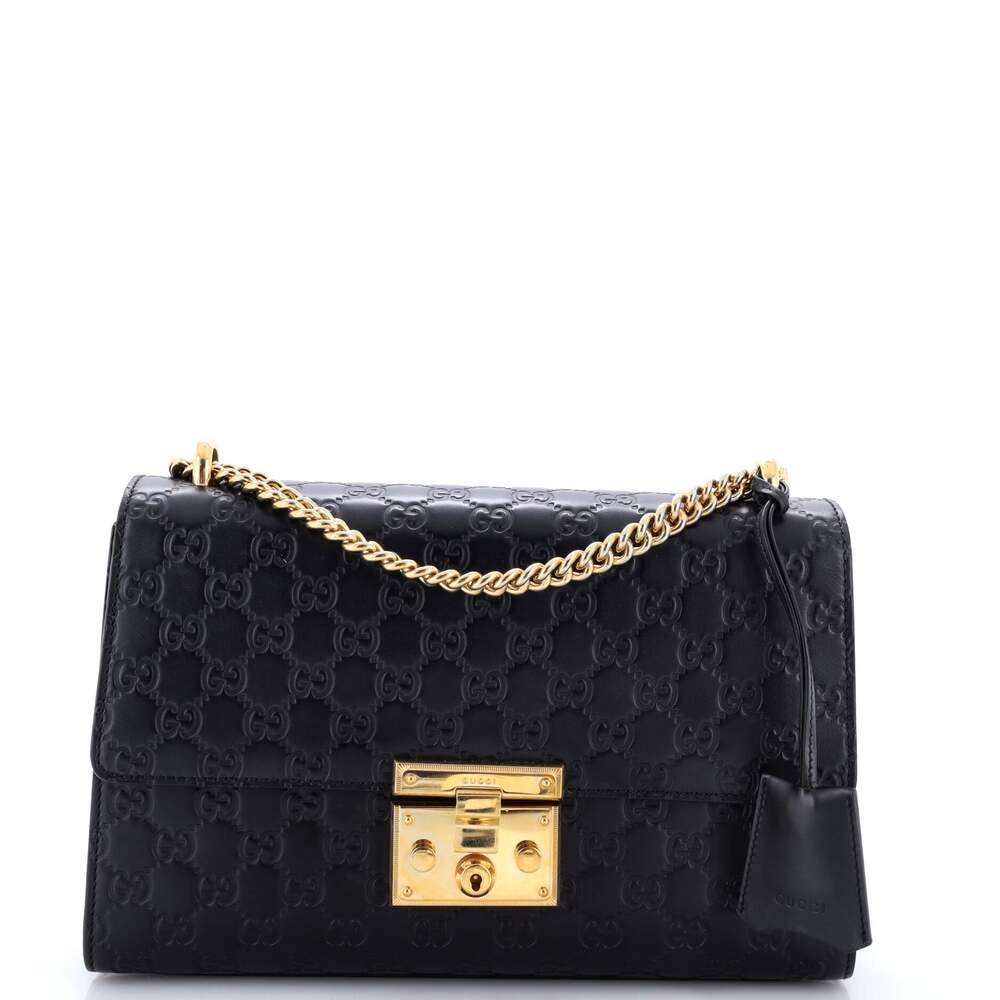 Padlock Shoulder Bag Guccissima Leather #288882G12B